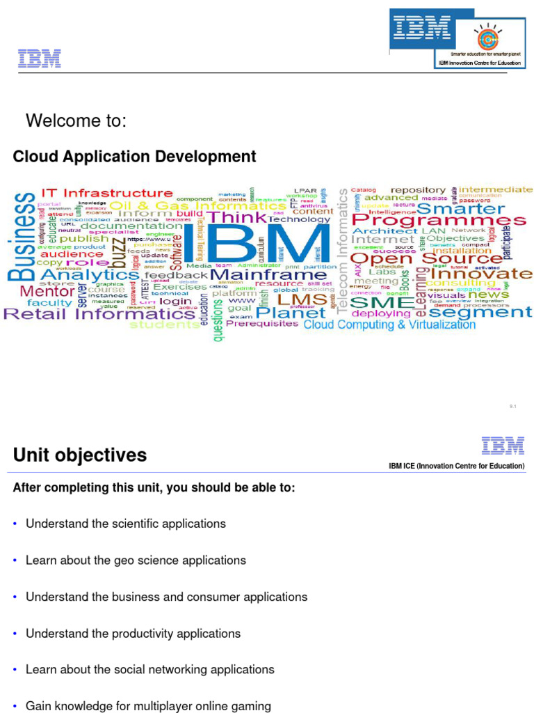 Cloud Applications in IBM Power Systems | PDF | Cloud Computing ...