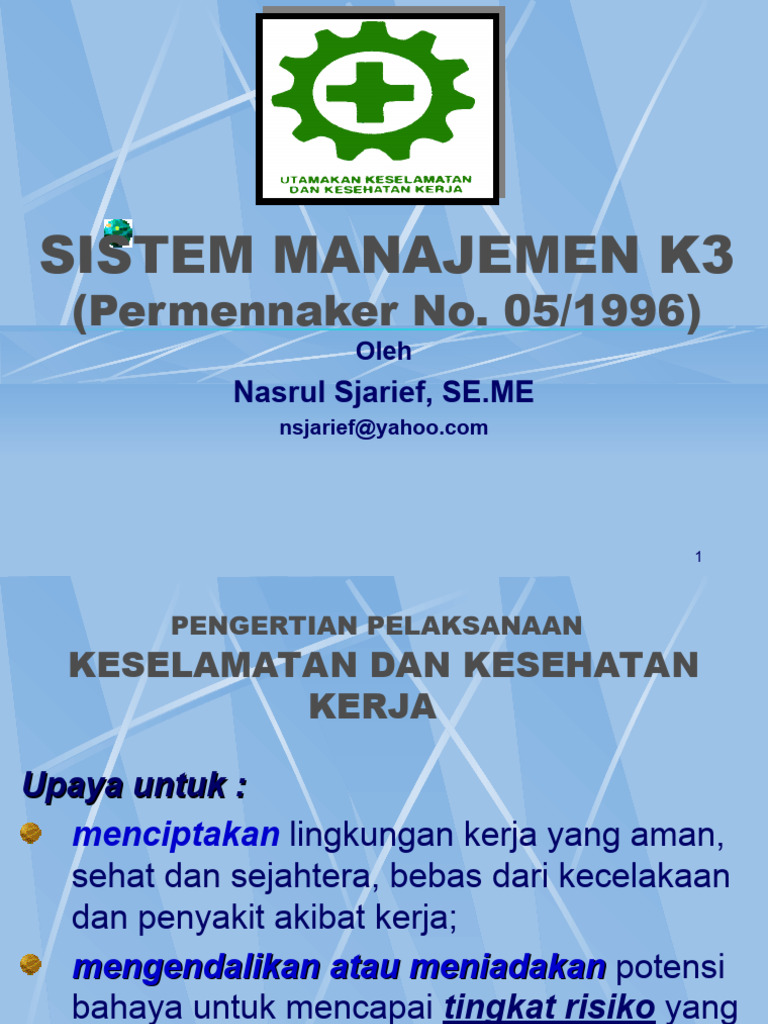 Penerapan Software Manajemen K3 untuk Monitoring K3