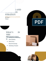 Branding and Marketing Strategy Presentation PDF