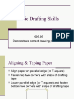 Basic Drafting Skills: Education