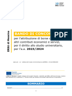 Bando Unico 2023 2024 Messina