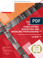 Chartered Financial Forecasting Budgeting and Modeling Professional CFBM Brochure 1