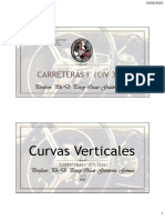Curvas Verticales: Carreteras I (Civ 323)
