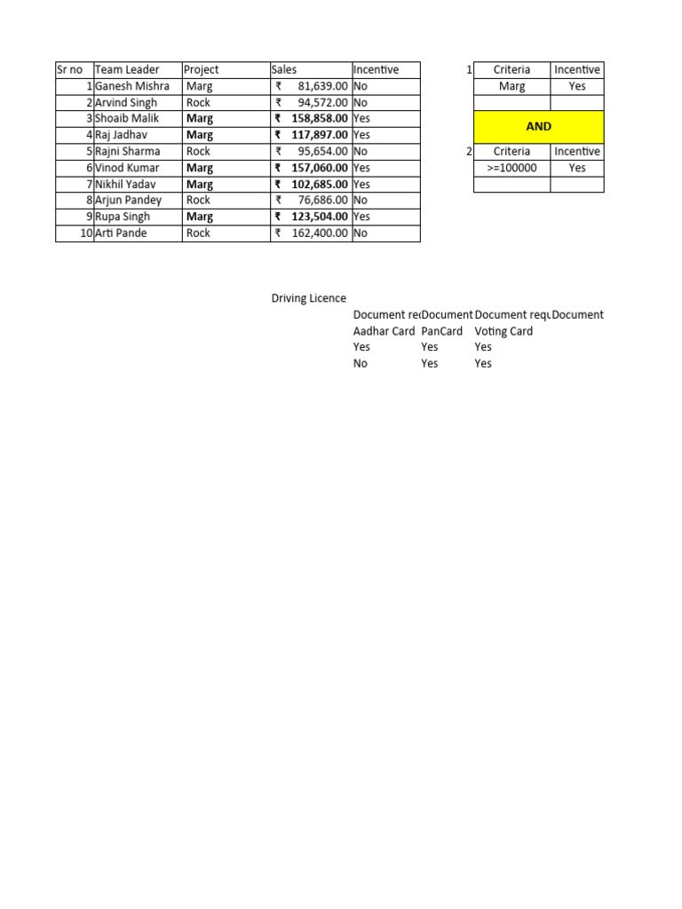 Second Formula In Excel