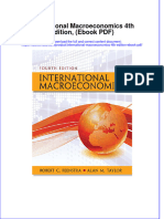 Read Online Textbook International Macroeconomics 4Th Edition PDF Ebook All Chapter PDF