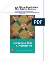 Read online textbook Interpersonal Skills In Organizations Sixth Edition Suzanne De Janasz ebook all chapter pdf 