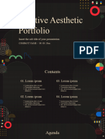 Creative Aesthetic Portfolio - PPTMON 2