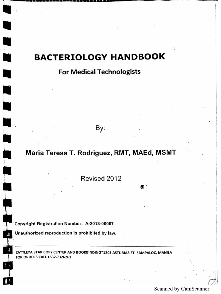 Bacteriology Rodriguez PDF