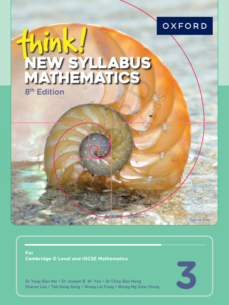 Think! New Syllabus Mathematics Book-3 (8th Edition) (3