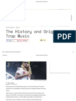 The History and Origin of Trap Music