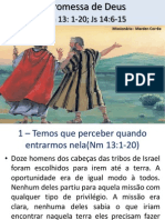 A Promessa de Deus Num 13