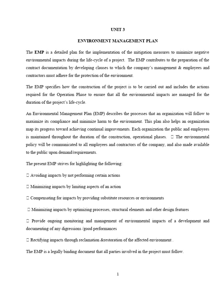 Esia Unit 3 | PDF | Environmental Impact Assessment | Groundwater