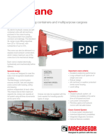 GL Crane: Designed For Handling Containers and Multipurpose Cargoes