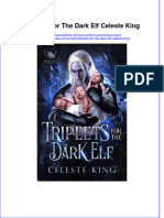 Read Online Textbook Triplets For The Dark Elf Celeste King Ebook All Chapter PDF