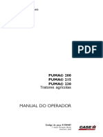 Manual Do Operador - PUMA 200215230 - CASE IH