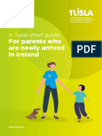 Tusla - Short Guide For Parents Who Are Newly Arrived in Ireland 1