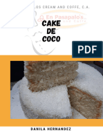 Cake de Coco