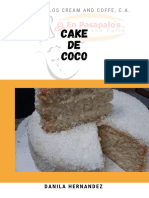 CAKE DE COCO