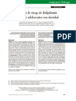 Factores de Riesgo de La Dislipidemia