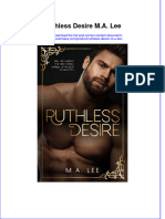 Read online textbook Ruthless Desire M A Lee ebook all chapter pdf