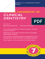 Oxford Handbook of Clinical Dentistry