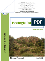 Polycopie Ecologie Forestiere
