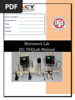 Microwave Lab Ec-704