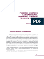 Desarrollo y desafíos del sujeto popular