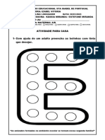Atividade Maternal