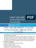 Topic 5- Cvp Analysis