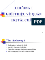 Chuong 1 - Giới Thiệu Về Quản Trị Tài Chính