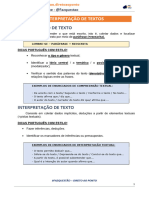 Português - Interpretação de Textos - Material Completo