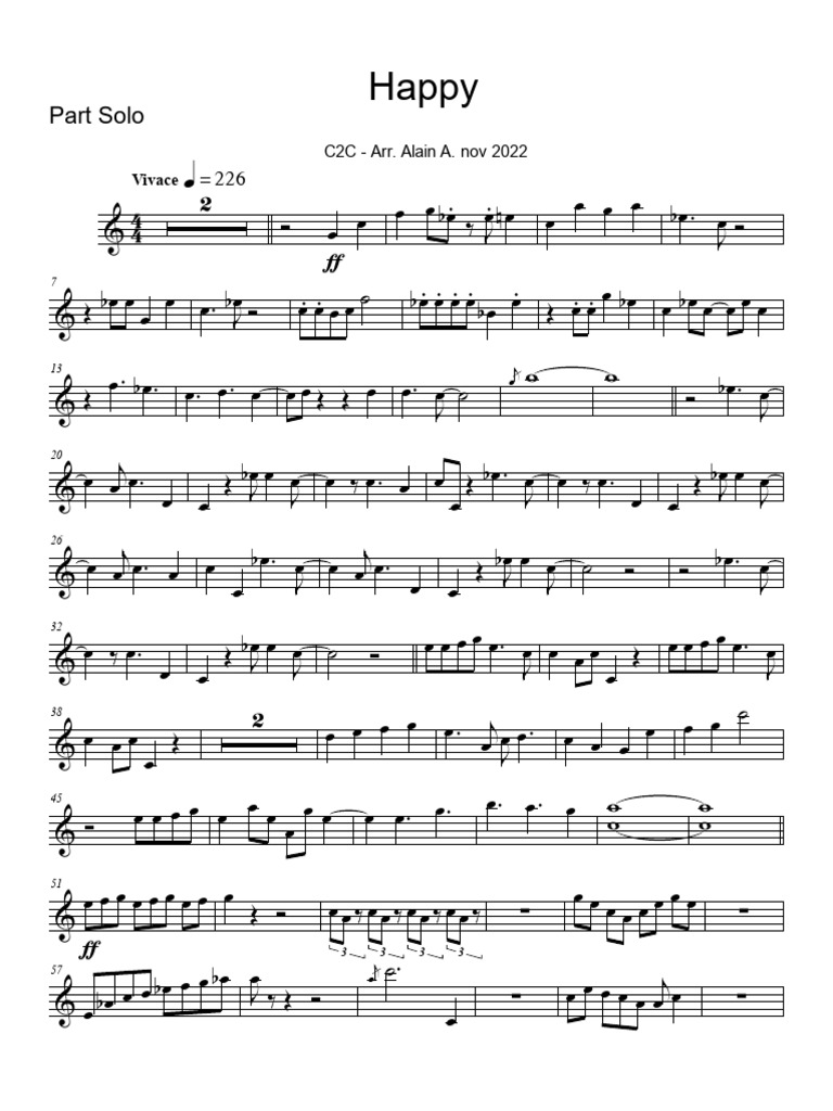 Happy Part Solo | PDF