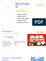 CNXHKH - Nhóm 2 Dân CH Và Dân CH XHCN