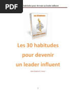 Download Habitudes Pour Devenir Un Leader Influent by Ralphy Louis SN72927383 doc pdf