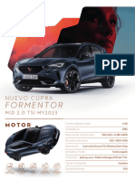 Cupra Ft Formentor Lanzamiento 2023 Web