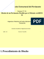UNIDAD II SEMANA 4 - DISEÑO DE PAVIMENTO FLEXIBLE POR EL METODO AASHTO 93