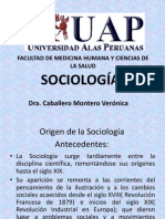 CLASE DEL ORIGEN DE LA SOCIOLOGÍA 1