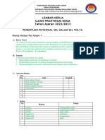 5. KUNCI JAWABAN LKPD Penentuan Potensial Sel Dalam Sel Volta