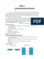 Embedded Systems Communication Protocols