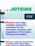 PROTEINS - (Biomolecules - For Grade 10)