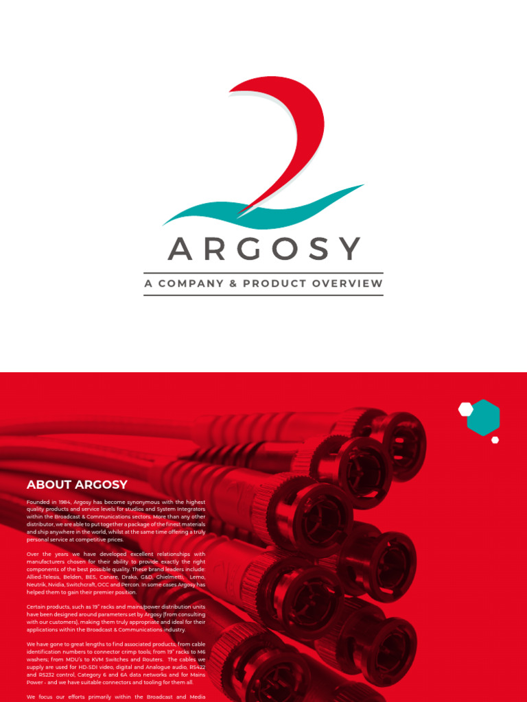Argosy Company Product Overview Version 2 (003) PDF Electrical