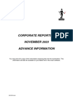 Corporate Reporting Advance Information November 2023 With Links 1