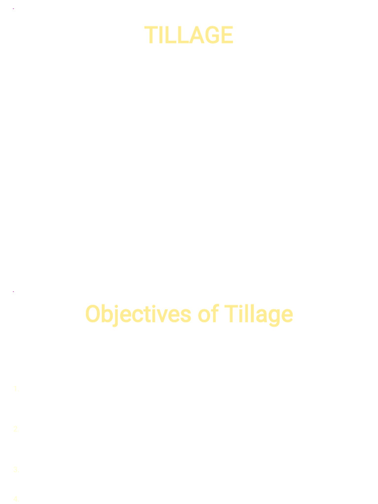 Tillage Implements Pdf Plough Tillage