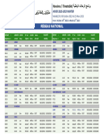 Timetable Domestique