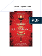 Read online textbook Kingsbane Legrand Claire ebook all chapter pdf 
