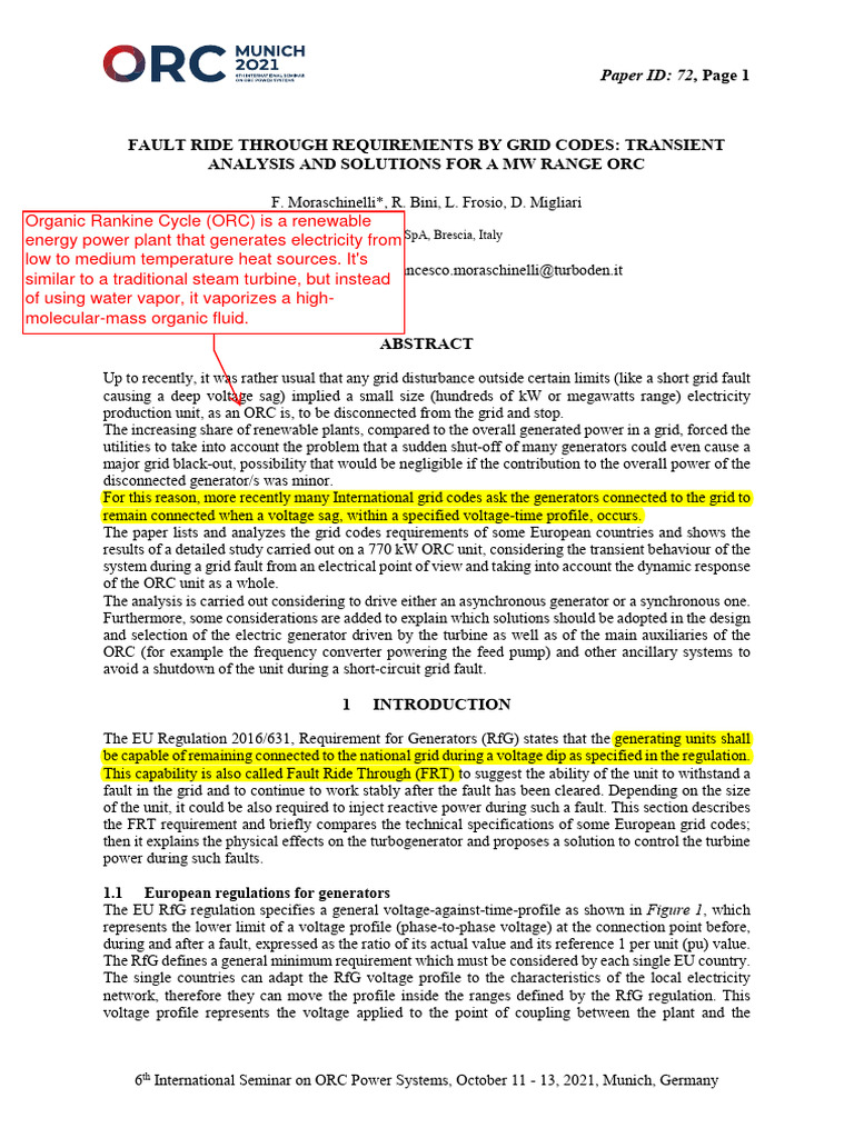 Fault Ride Through As Per Grid Code | PDF | Electrical Grid | Electric ...