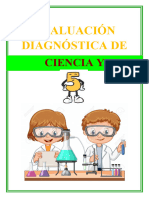 5° Evaluac. Diagnóstica de Cienca y Tecnología 5to Grado