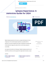 Digital Employee Experience - A Definitive Guide For 2024 - AIHR