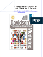 Read online textbook Davidsons Principles And Practice Of Medicine 24Th Edition Ian D Penman ebook all chapter pdf 
